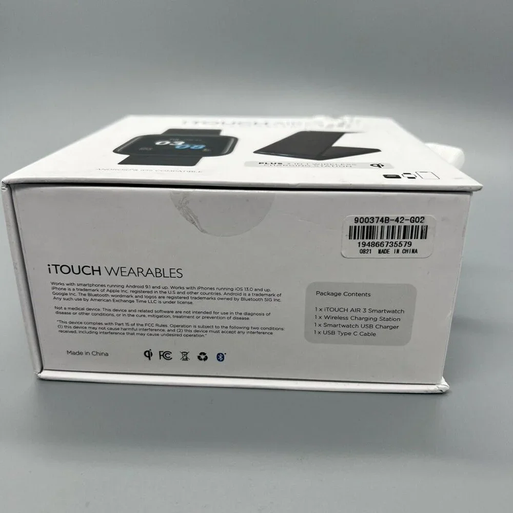iTouch Air 3 Smartwatch & 3-in-1 Wireless Charging